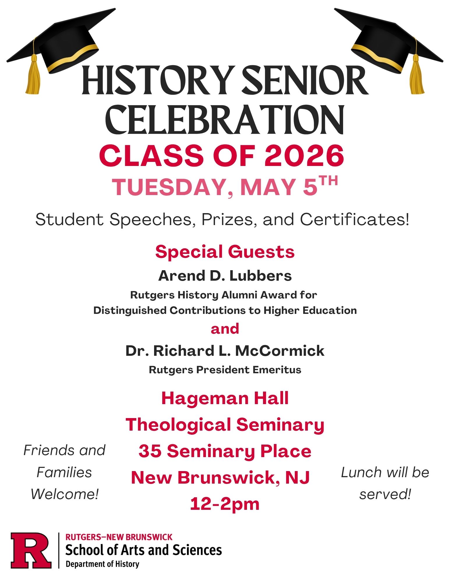 2026 History Senior Celebration May.05.26
